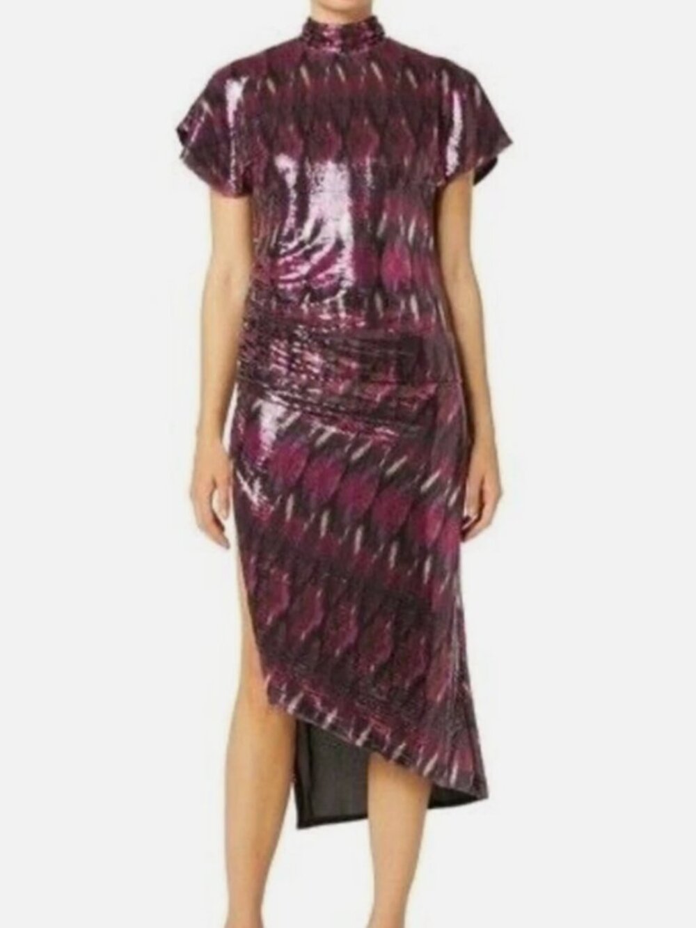 Misa Los Angeles Divia Dress - Shimmery Ikat Sequins, NWT, Size Small